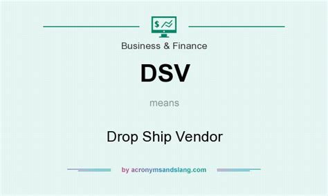 what does dsv mean in shipping